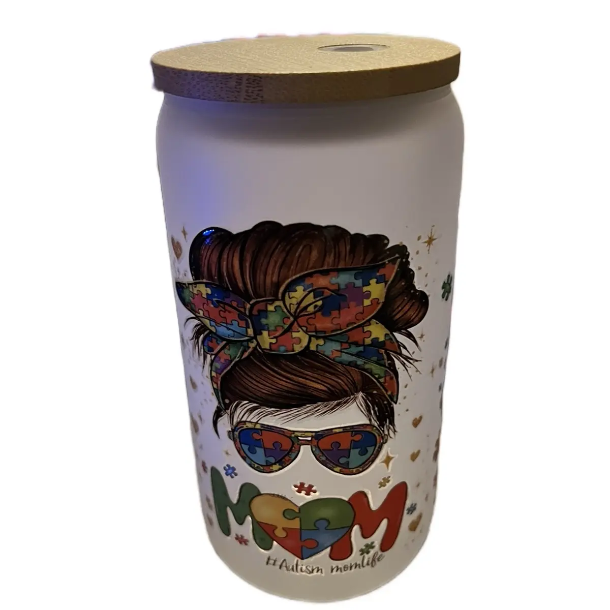 Sublimation Glass Cups for Custom Designs and Logos - Dye, Drinkware Bottles