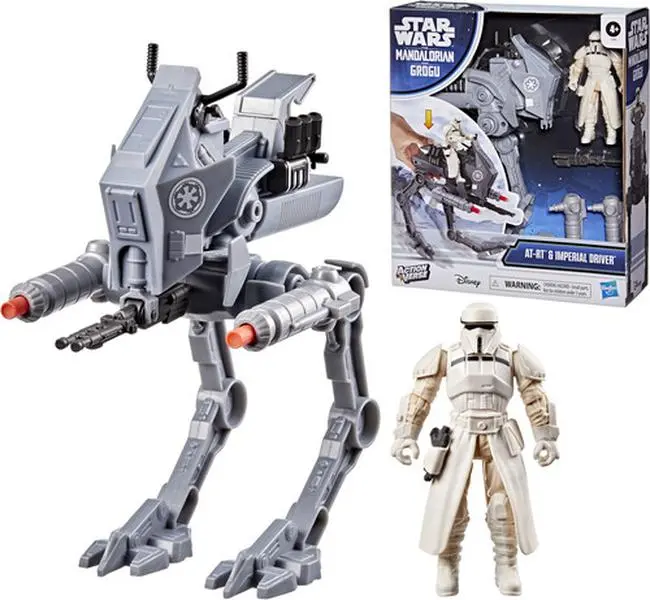 Star Wars - ActionVerse - AT-RT & Imperial Remnant AT-RT Driver Action figurine/statue 2-Pack  [COLLECTIBLES] Action figurine/statue