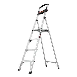 Little Giant Xtra-Lite Plus - Aluminum Stepladder with Tool Tray Rotating Safety Handrail and XL Standing Platform for Versatile Task Performance