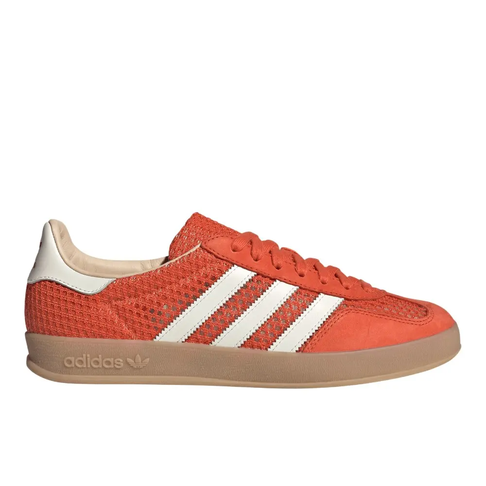 adidas Mens Gazelle Indoor Sneakers Shoes Casual - Red adidas Mens Gazelle Indoor Sneakers Shoes Casual - Red