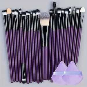 Professional Makeup Brush Set, 20pcs/22pcs Complete Essential Tools, Durable Design, Ideal for Daily Use, Beauty Essentials