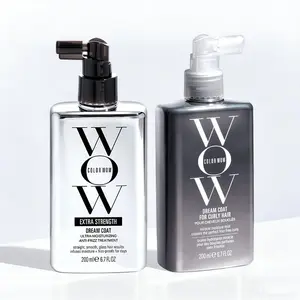 COLOR WOW Dream Coat for Curly Hair Moisture-Boosting Spray, Curl-Enhancing Formula & COLOR WOW Extra Strength Dream Coat Powerful ultra moisturizing