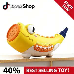 2026 Hottest Animal Horn ToyTwo Modes, 30 Sound Effects. Builds kids' animal recognition and lung capacity. Adorable design, replaceable whistle. The perfect gift for children.  toy