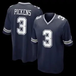 Men's Dallas George Pickens #3 Navy Game Jersey, 2025 Game Day Football, Jersey Comfortable Game Day Wear - TikTok Shop _ Holiday Sales TikTok Shop