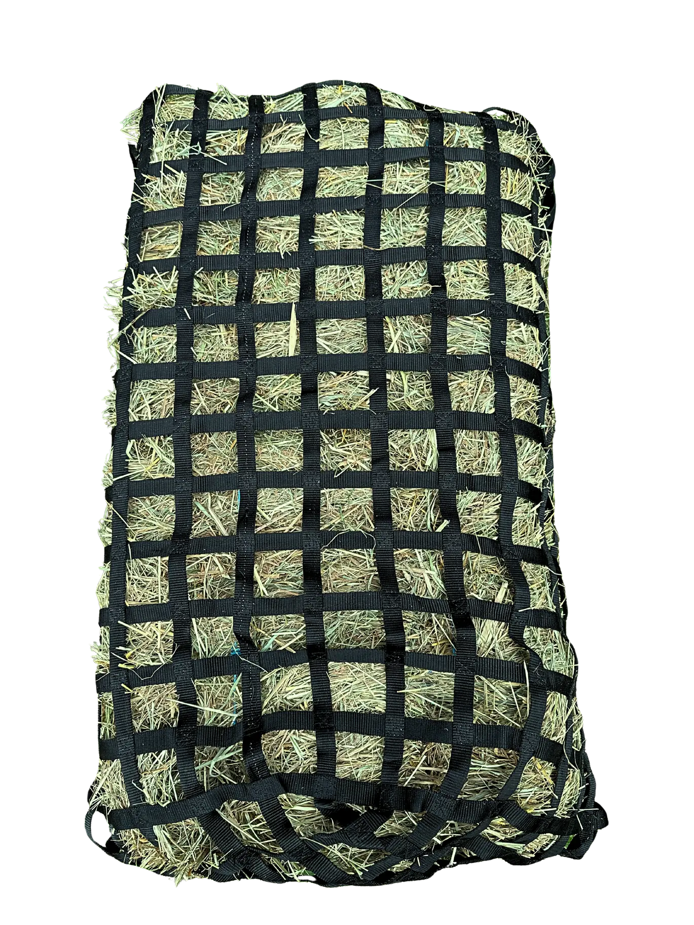 Full Bale Slow Feed Hay Net For Horses Nylon Web Slow Feed Hay Bag