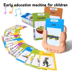 Talking Flash Cards, British Pronunciation, Suitable for Ages 3+, Rechargeable Autism Sensory Toy, Birthday Gift