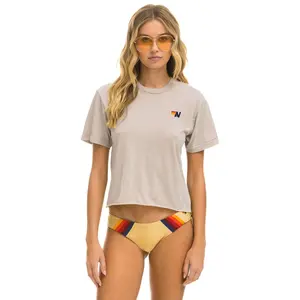 BASIC BOYFRIEND TEE - SAND