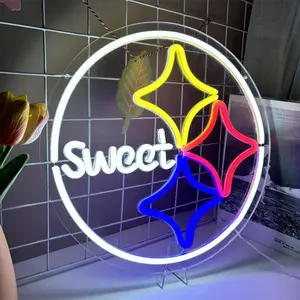 American Football Neon Signs are Used for Wall Decoration, Sports Teams, Football Fans and Neon Signs are Used for Men's Cave Dormitories, Bars, Clubs, Baseball Fans, College Students' Birthday Gifts and USB Power Supply.