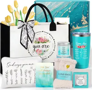 Suhctuptx Christian Gifts for Women - Inspirational Faith-Based Set with Tote Bag, Perfect Religious Gift for Mom, Grandma, or Friends - Ideal for Christmas, Birthdays & Special Occasions with Uplifting Bible Verses