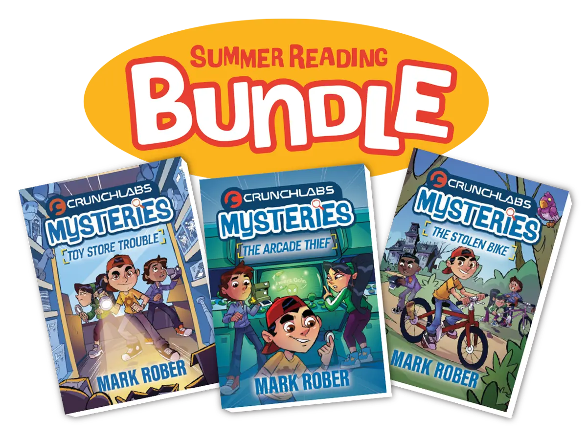 FREE! CrunchLabs Mysteries - 3 Book Bundle