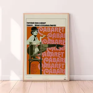 Cabaret (1972),Movie Poster,High Quality  Print, Wall Art, Room Decor, Art Poster For Gift