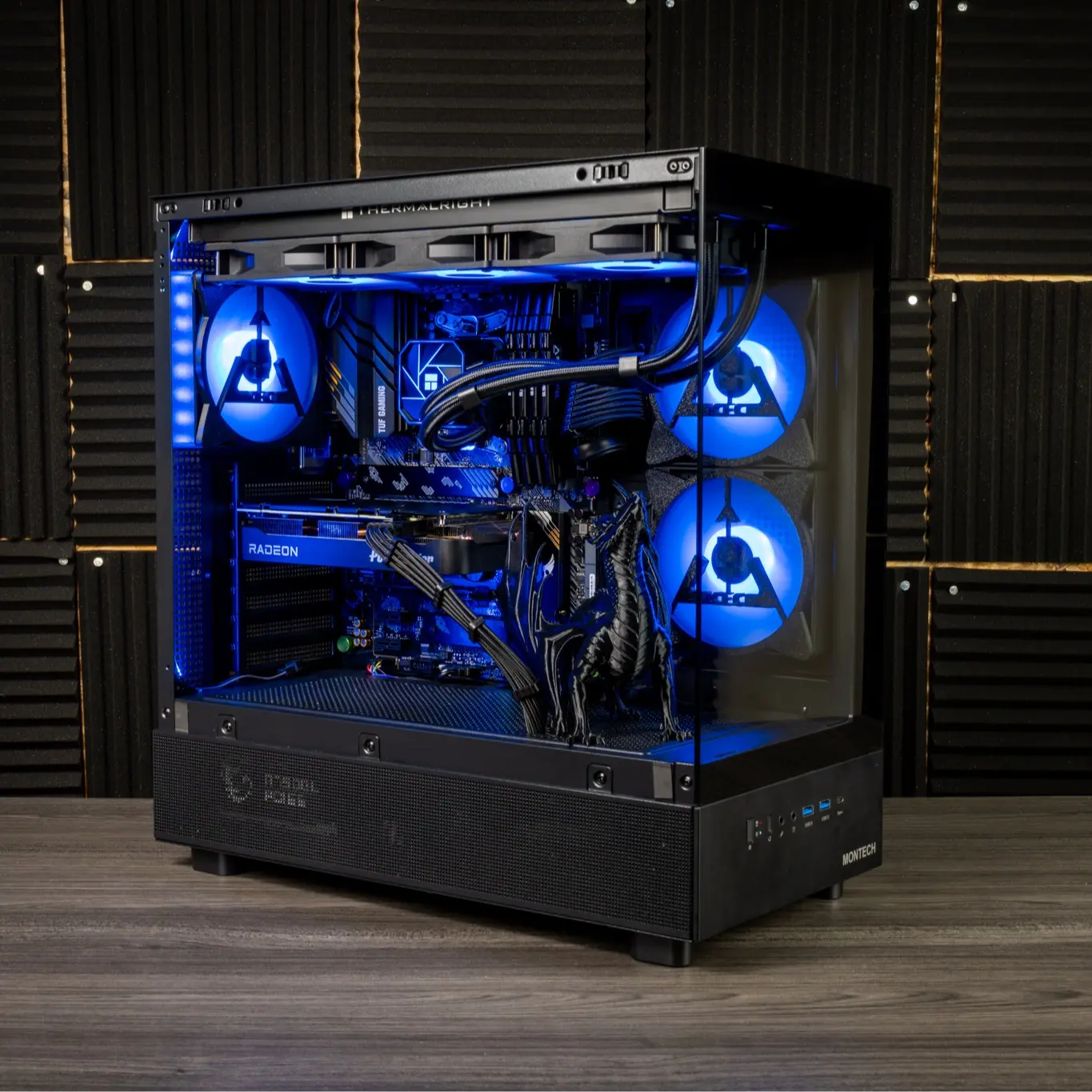 Corvette Class Gaming PC Pc Material Tower Computer