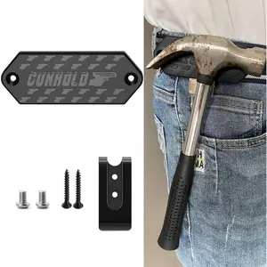 Magnetic Belt Tool Holder, Heavy Duty Tool Belt Clip, Storage Organizer for Screws, Hammer, Pliers, Drill Bit, Wrench, or Any Magnetic Tools and Hardware