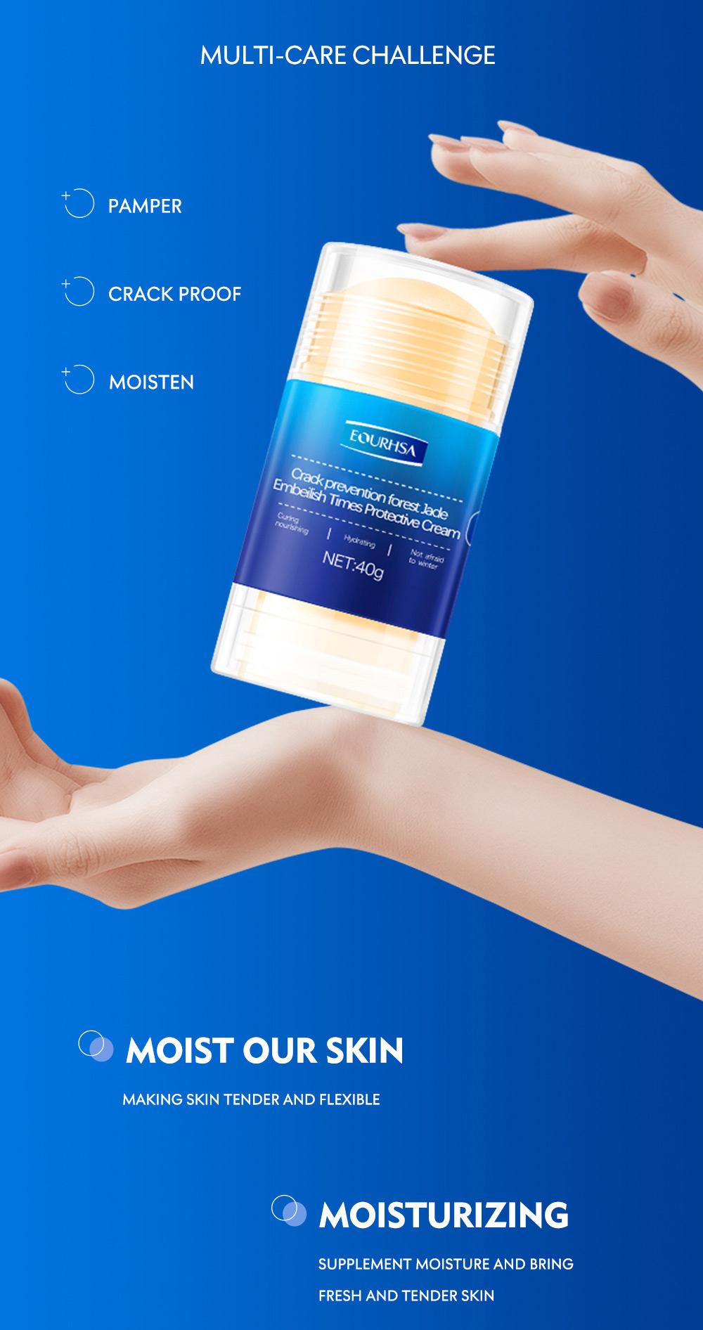 EQURHSA Double Moisture Care Stick Duo | Hydrating & Nourishing (2 Packs) | 24H Deep Moisture for Hands, Elbows & Heels Anytime/TikTok Made Me Buy It