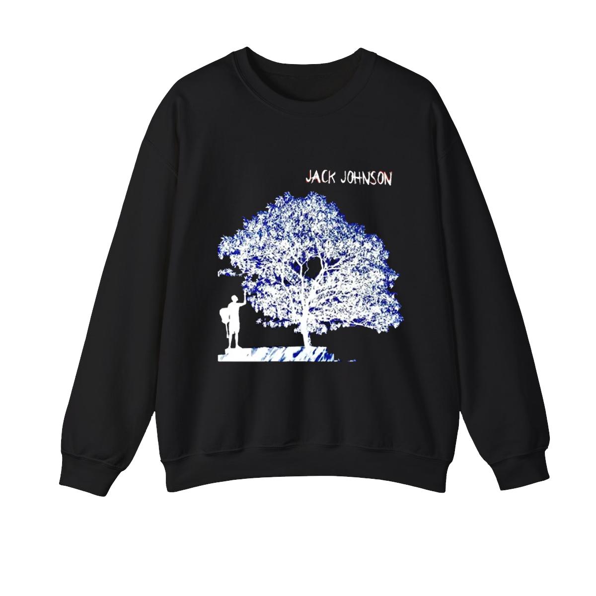 Vintage Jack Johnson Retro Black Men's Sweatshirt, Gift for Fans Cotton Unisex Men's T-Shirt Classic Tops