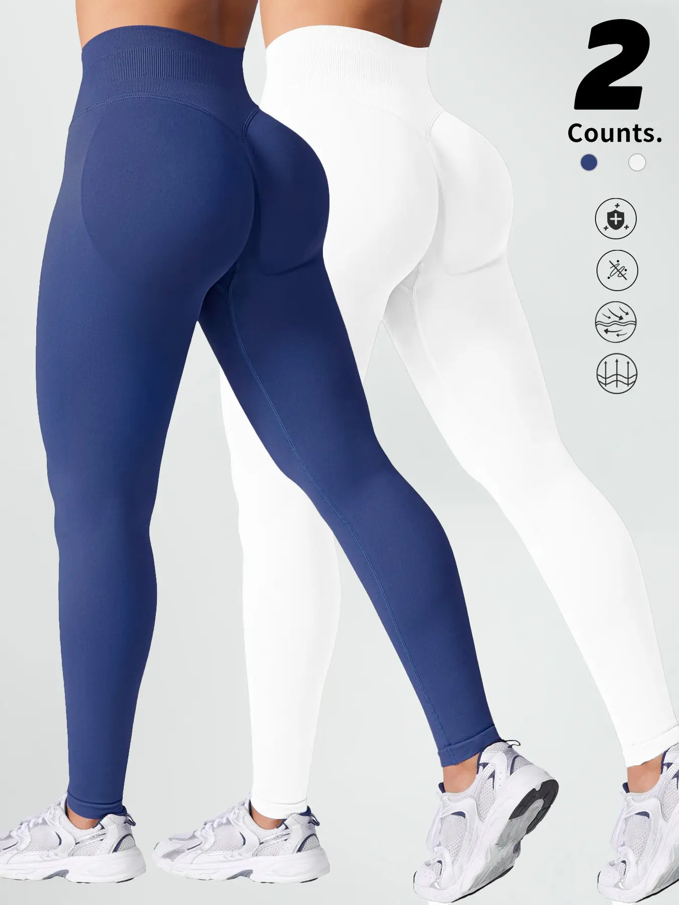 Women's High Waisted Slim Fit Pants, Abdominal Support Design, Ideal for Fitness and Yoga, Comfortable Casual Wear for Fall and Winter Women's High Waisted Slim Fit Pants, Abdominal Support Design, Ideal for Fitness and Yoga, Comfortable Casual Wear for Fall and Winter