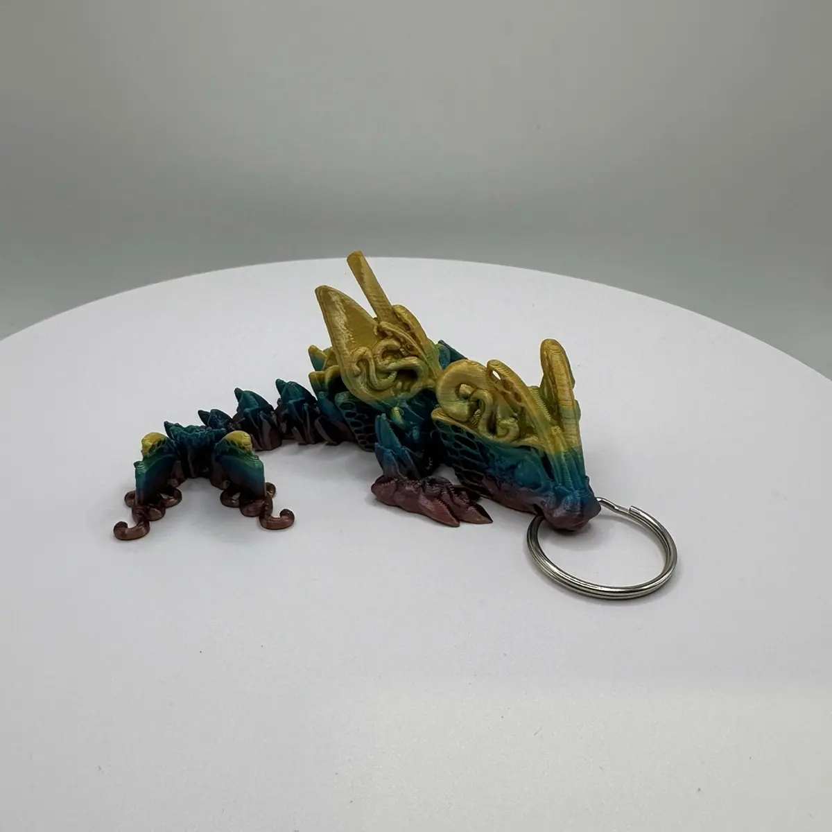 Mini Pocket Dragon – 3D Printed Collectible Keychain Figurine