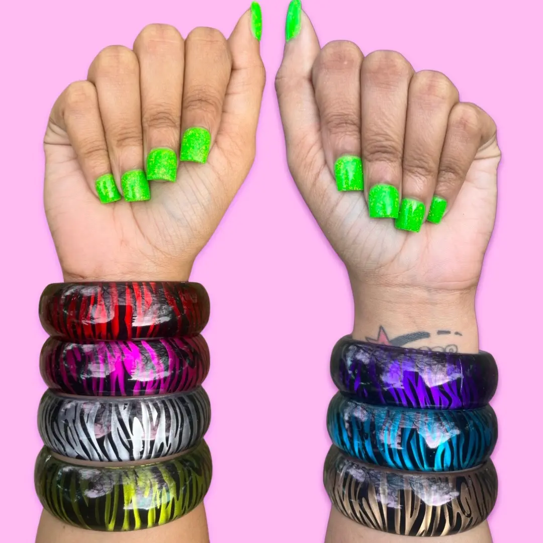 Y2k vintage emo mcbling trashy y2k Zebra Bangle Bracelets for Women - Fashion Accessories girl jewelry bracelet