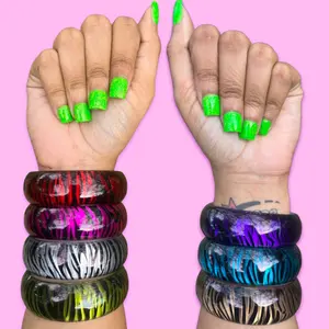 Y2k vintage emo mcbling trashy y2k Zebra Bangle Bracelets for Women - Fashion Accessories girl jewelry bracelet