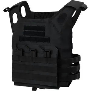 Youth Vest Outdoor, Adjustable Security Training Protective Outdoor Vest,Suitable for Police Fbi Vest Gilet Equipment Chest Protector