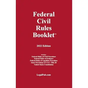 USED-Federal Civil Rules Booklet 2022 by LegalPub.com (Unknown)