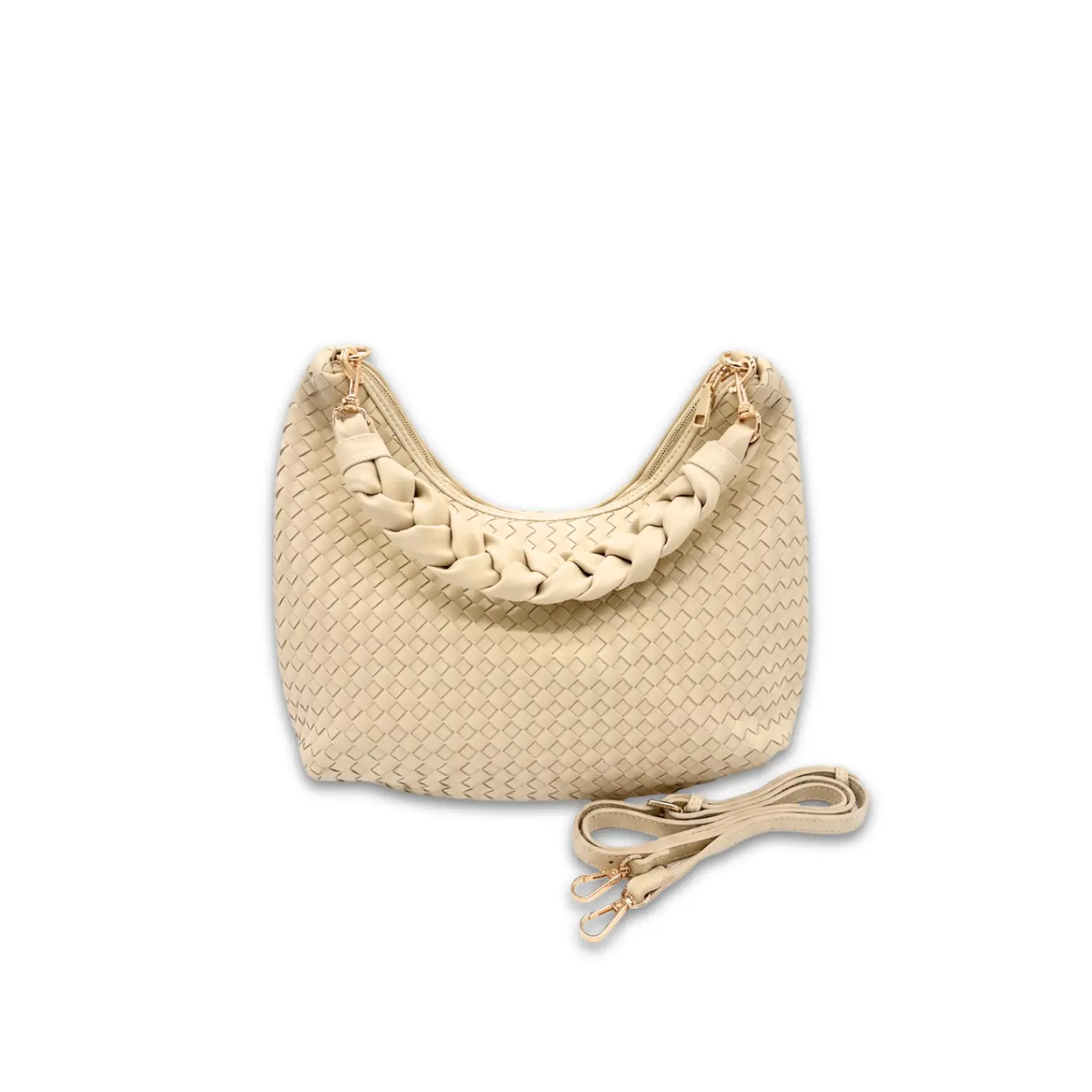 KellyRose Woven Convertible Shoulder Bag