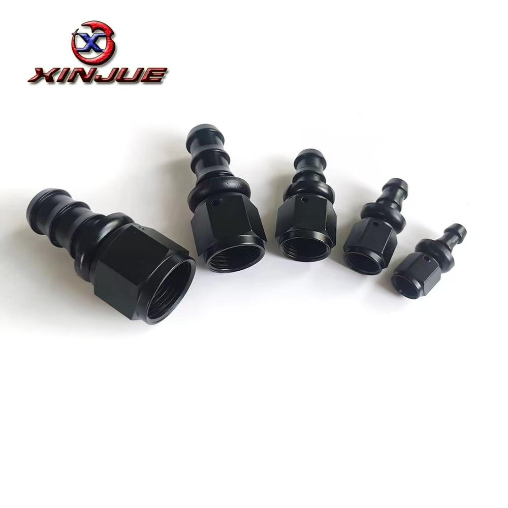 Car oil cooling hose connector, inverted oil hose connector 45-degree  AN tower connector