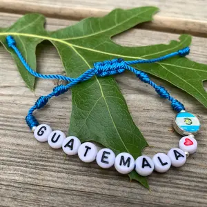 Guatemala with Guatemala Flag bracelet.