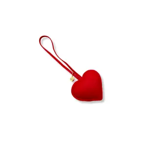 Red Heart Puffy Charm