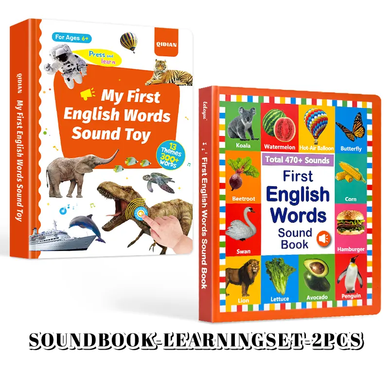 1–9Y |2025 Upgraded Sound Book+Big sound book