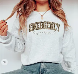 Emergency Department T-Shirt / Sweatshirt / Hoodie ,  Emergency dept. Crew Cotton Crewneck