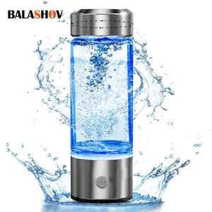 Portable Electric Hydrogen Rich Water Generator Bottle - Titanium Quality Filter - Healthcare Water Cup - US - Drinkware, Water Bottles