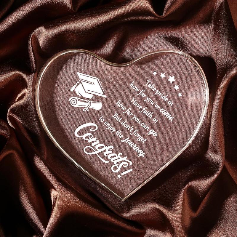 2025 Graduation Gift, Inspirational Acrylic Keepsake for Her or Him , College, Graduate Gift