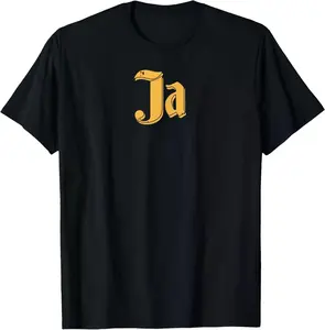 Ja Funny Oktoberfest Vintage German Bavarian Yes Unisex T-Shirt