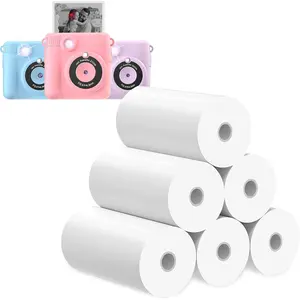 6 Rolls HD Thermal Printing Paper for Kids Instant Print Camera