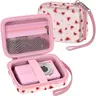 Digital Camera Case for CAMKORY for Kodak Pixpro for VAHOIALD FHD 1080P for QUOLODOO for Fleafer for Polaroid for Canon Small Cameras Holder Bag Camera Storage Bag Camera Zipper Bag Digital Camera Accessories (Box Only)