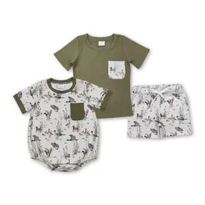 Boy Easter Outfit Camo Bunny Clothing Set Boy Bunny Set