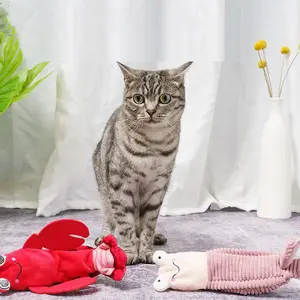Plush Cat Toys with Catnip – Interactive Chew & Kick Toys for Cats & Kittens