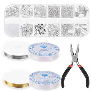 Jupwalz Jewelry Making Supplies Kit – A complete set designed for crafting, repairing, and beading, perfect for jewelry enthusiasts of all levels.