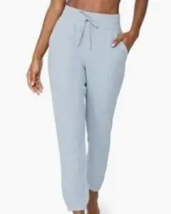 90 Degree By Reflex Ultra Knit High Waist Joggers- Quarry- Size M & S- New