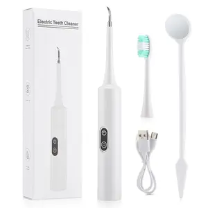 Electric Tooth Cleaning Brush, Portable Oral Care Kit with Replaceable Head and 5 Modes, Ipx6 Waterproof Rechargeable Dental Tool, Rechargeable Toothbrush, Rechargeable Electronic Toothbrushes