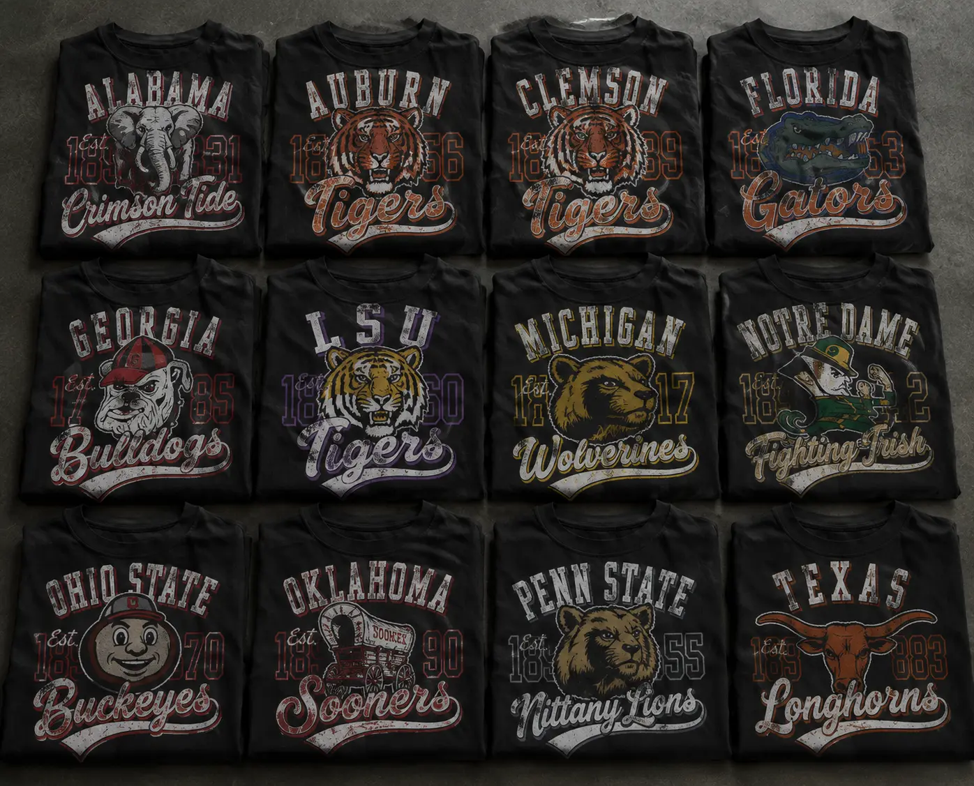 Vintage College Mascot Graphic T-Shirt, Retro University Football Tee, Distressed Game Day Shirt, Classic Campus Spirit Apparel, Alumni Fan Gift, Unisex Sports Graphic Tee