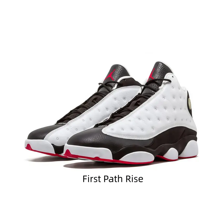 Men's Textured High Top Sneakers - White Black Basketball Style Shoes Premium Dimpled Leather Look Streetwear