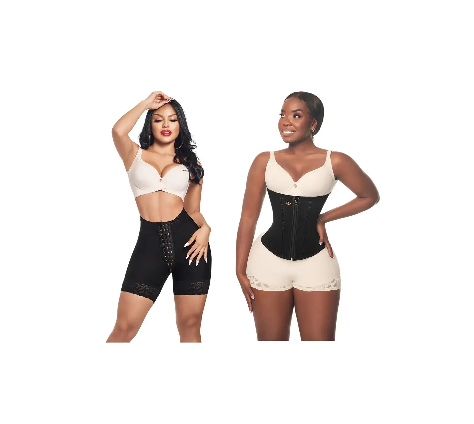 Forma Tu Cuerpo Bundle Luxury Queen Seamless Shorts (LUXI-042/LUXI-045) & Corset Luxury (LUX-061 | LUX-060)