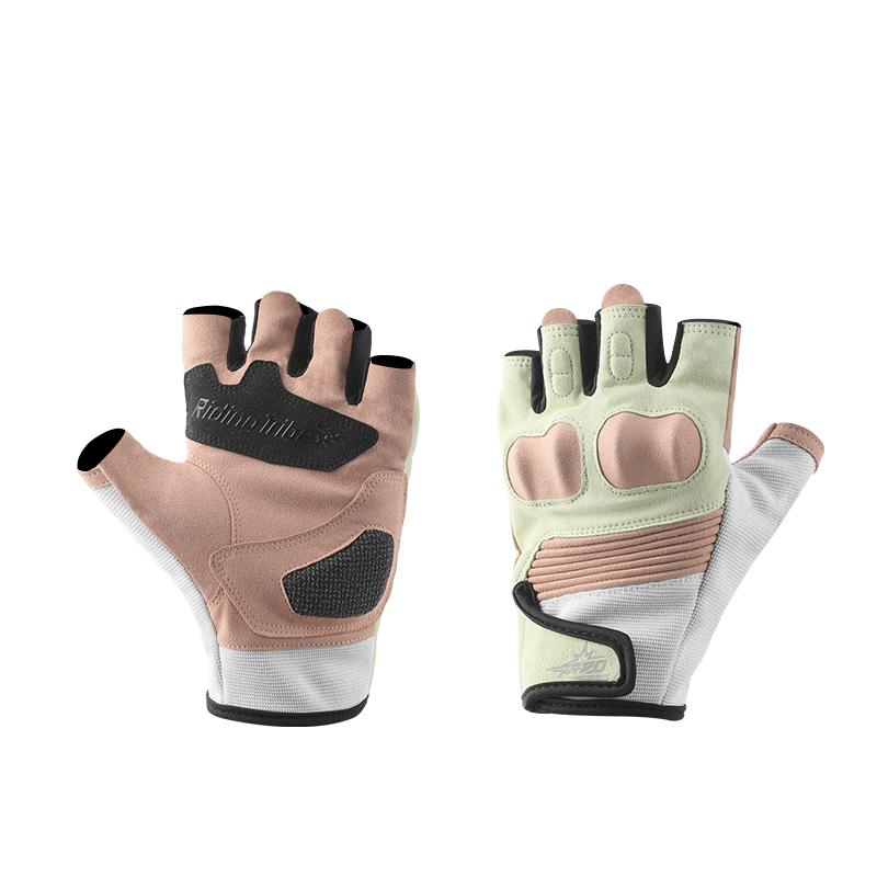 Half Finger Motorcycle Riding Gloves for Men and Women, Breathable, Non-Slip, Wear-Resistant, Touchscreen Compatible, Protective Outdoor Motorbike Gear for Summer