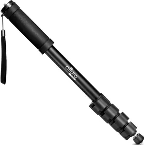 62-Inch Camera Monopod - Heavy Duty Stand for , , &  Mirrorless & DSLR Cameras - Steady graphy, Lightweight & Portable - Easy to Carry with Pouch