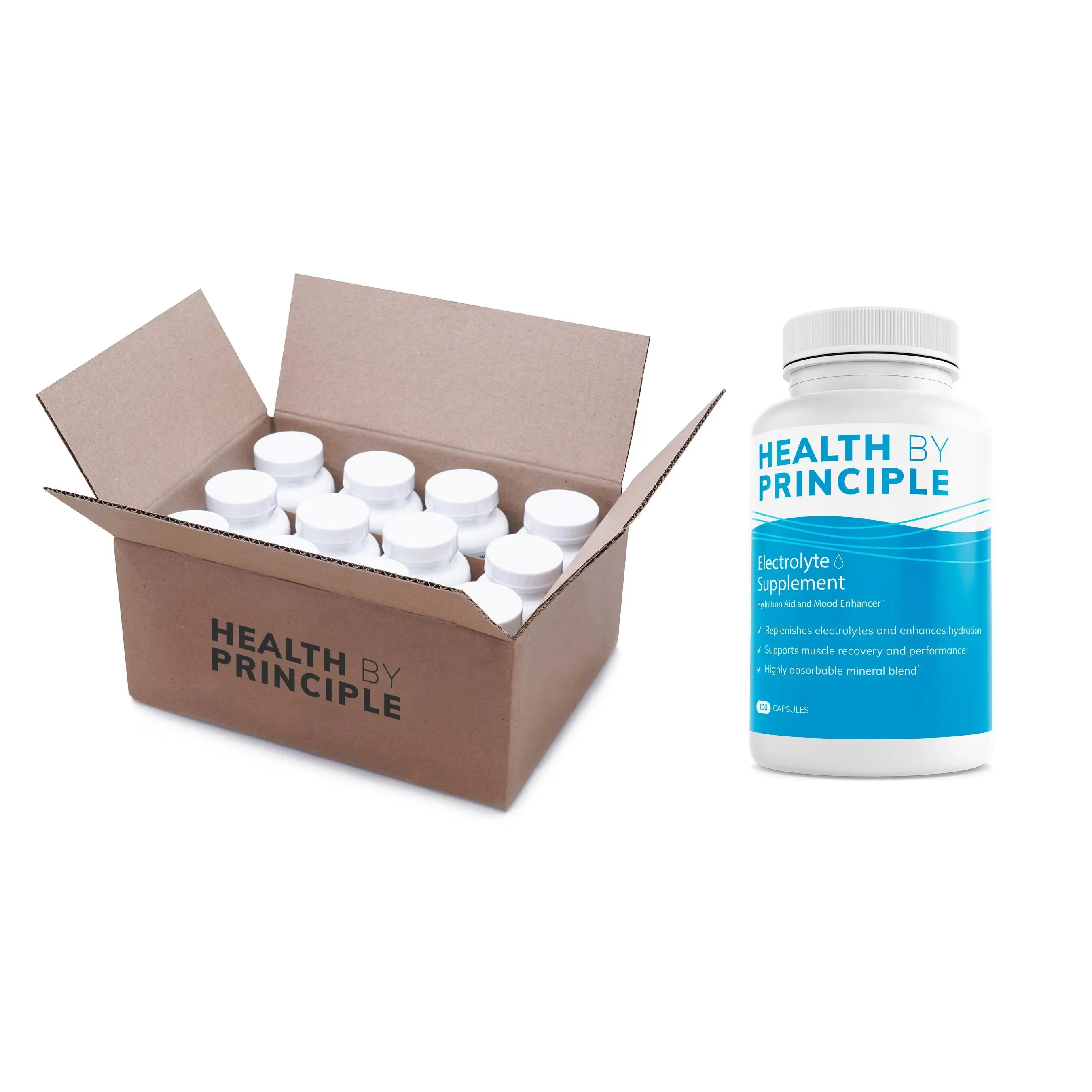 Complete Electrolyte Capsules - Case of 12 Bottles