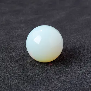 Mystic Opalite Crystal Sphere – Hand-Polished Moonlight Gem for Intuition, Spiritual Balance & Energy Cleansing – Ideal Gift for Meditation & Home Display