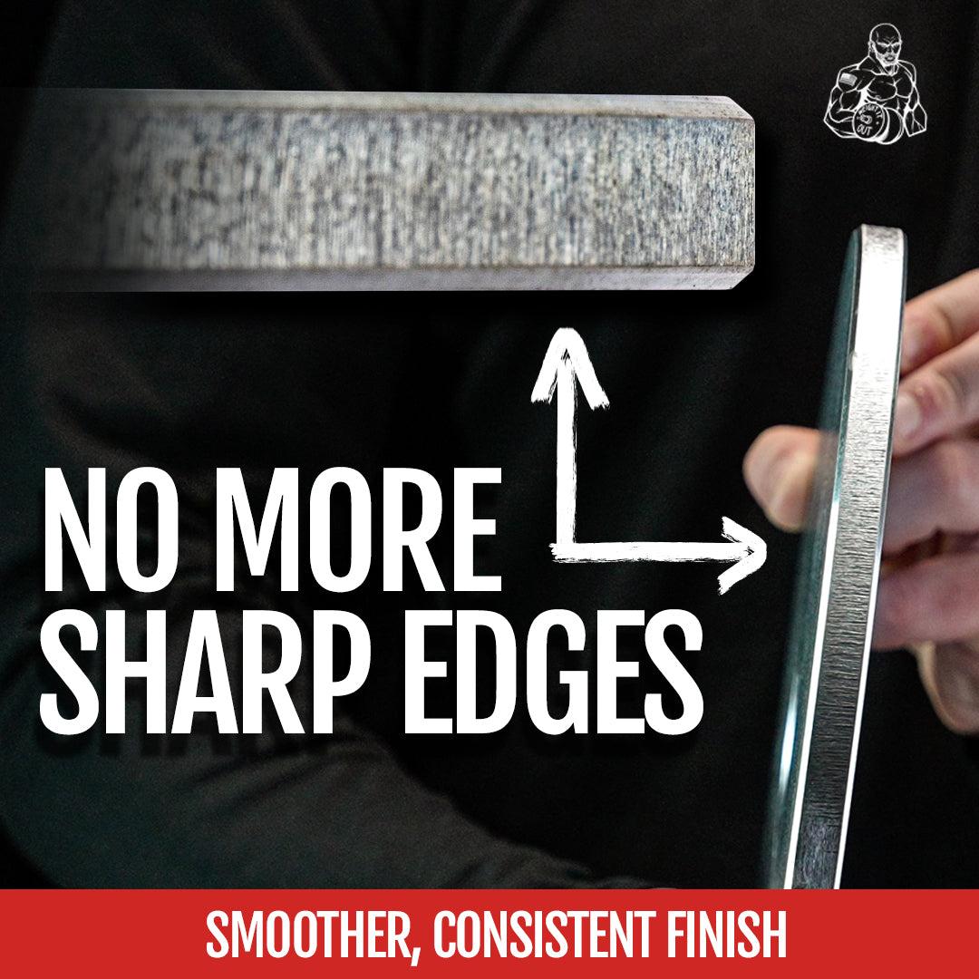 Pre-Order Only: Custom Engraved Solid Steel Calibrated Weight Plate Pairs American Made