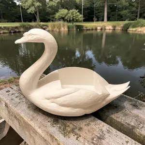 Swan B&BW Soap Holder